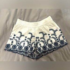 NWT J Crew Embroidered Short